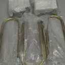 Universal Leaf Spring Lowering Block Kit, 3 Inch, 2-1/2" Wide, 5" Long, Zinc-Plated U-Bolts, Premium Steel Construction for Long-Lasting Finish