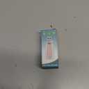 UBAPEV 4 PCS USB Night Light, Touch Dimmable Mini USB LED Car Interior Ambient Lights, Portable Plug-in Glass Bottle Night Lamp for Car, Tent, Desk, Bedside(2Red&2Blue)