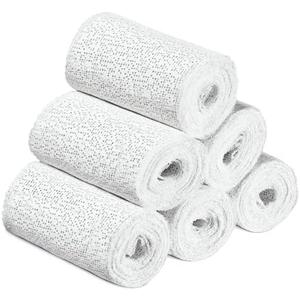Plaster Coth Rolls 5 Pack Plaster Gauze Bandage Plaster Strip Gauze Wrap for Body Casts Craft Projects Belly Molds 3in x 106 inch