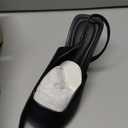 Coutgo Womens Slingback Stiletto High Heels Closed Pointed Toe Pumps DOrsay Sexy Office Dress Shoes (10, Blackpu)