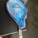 Kids Tennis Racket for Girls & Boys - 23 inch Youth Tennis Racket, Includes 420D Nylon Shoulder Strap Bag (Graffiti Blue)