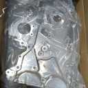 Timing Chain Oil Pump Cover Compatible with 2012-2020 Accent Sonata Veloster Elantra Kia Forte Optima 1.6L Engine Replace # 21350-2B701 21350-2B702 21350-2B703