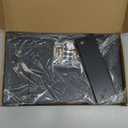 TAVR Dual Monitor Stand Riser Office Desktop Organizer Stand for 2 Monitors, Adjustable Length and Angle 3 Shelf, Extra Long Multifunctional Stand up to 43.3" fit Computer, Laptop, TV, Black