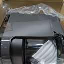 Nutrichef 5.8 Quart Air Fryer | 8-1 Preset Cook Modes | Transparent Fry Bowl for Best Cooking Results | Cook Shrimp, Steak, Fries, Wings, Chicken & More | Precise Temperature Control & Time | Grey