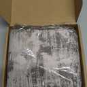 FUTEI Black White Decorative Throw Pillow Covers 20x20 Inch Set of 2,Soft Faux Cashmere Jacquard - Textured & Cozy Cushion Case,Modern Home Decor for Couch Bed Living Room