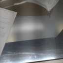 LOAAO 48X30 Inch Brushed Nickel Bathroom Mirror, Rounded Rectangle Silver Metal Frame Mirror, Brushed Nickel, Anti-Rust, Shatter Proof, Hangs Horizontally or Vertically