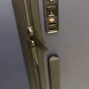 LEVEL8 Trunk Luggages, 28 Inch Luggage with Spinner Wheels, Luminous Textured Checked Large Hard Shell Lightweight with Tsa Lock, Navy