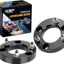 KSP 1.5" F150 Leveling Kits, 1.5in Front Strut Spacers Compatible with F-150 2004-2026 Expedition 2003-2018 Lincoln Mark LT 2005-2008, 1-1/2inch Suspension Level Kit (Package of 2pcs Black)