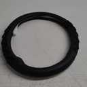 PINCTROT Steering Wheel Cover Great Grip with 3D Honeycomb Anti-Slip Design, Universal 14.5-15 Inch (Red) (Medium(Standard) Size[14 1/2''-15''])