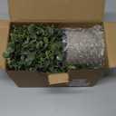 2 Pack Small Fake Plants Eucalyptus Potted Artificial Plants for Shelf Desk Home Bathroom Farmhouse Room Coffee Table Decor (Sage Green)