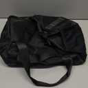 Small Gym Bag for Men, Travel Duffle Bag with Shoe Compartment, 16L Carry On Weekender Duffel Bag for Sports, Workout and Travel, Black