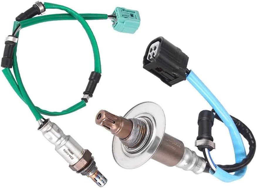 O2 Oxygen Sensor Upstream and Downstream Replacement for Honda CRV 2.4L L4 2007 2008 2009, O2 Sensors Replace 234-9062 211200-2461 36531-RNA-J01 234-4359 36532-RZA-014 Set of 2