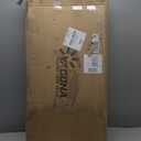 3 in 1 Heavy Duty Folding Hand Truck, Convertible Portable Steel Dolly with Telescopic Handle, Foldable Utility Cart with Rubber Wheels, 500 LBS (Orange)