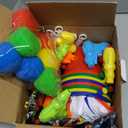 Pool Party Favors Beach Party Favors - 48 PCS Pool Toys For Kids Ages 3-8 Beach Balls Bulk, Sand Bucket and Shovels Set, Kids Sunglasses Bulk, Beach Summer Toys, Pool Party Supplies,Sand Toys