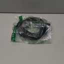 3.5mm to 6.35mm Stereo Audio Cable 50 Feet, Long 1/4 to 1/8 inch Headphone Cable Jack, Hi-Fi Sound, Gold Plated Connectors, OFC Core, Black Cable (with 5 pcs Cable Ties) - 50ft