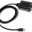 For Casfuy Nail Grinder Charger USB Power Adapter AC Wall Charging Compatible with Dremel PawControl, Casifor/ Hertzko/ Dremel/ Razoo/ Rexipets/ Peteast Dog, LuckyTail Charger (5 ft) (Black)