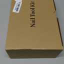 Nail Polish Kit with UV Light 25 Colors Gel Polish Starter Kit (Black)