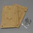 Wooden Book Press Bookbinding, Portable Paper Press Tool Handmade Bookbinding Supplies for Craft Enthusiasts, 11.8 x 7.8 Inch