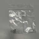 Amazon Essentials Fine Silver Plated Crystal Stud Earrings