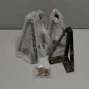 6 Inch Solid Metal Furniture Legs, Heavy Duty Black Furniture Sofa Feet, DIY Replacement Couch Legs, Suitable for Sofas, Coffee Tables, Cabinets - with Rubber Floor Protectors (Set of 4)