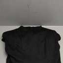 PRETTYGARDEN Fall Dresses for Women Elegant Classy 2025 Casual Long Sleeve Swing A Line Ruffle Short Homecoming Party Dress. Size Large, Black 