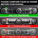 8Pcs Button Knob Cover for Jeep Wrangler JL JLU 2018-2025 2026 & Gladiator JT 2020-2026 Accessories, JL Window Switch Button Cover Volume Radio Air Conditioner Headlight Switch Knob Cover (Purple)
