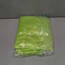 Vonty Satin Sheets Queen Silky Soft Satin Bed Sheets Lime Green Sheet Set, 1 Deep Pocket Fitted Sheet + 1 Flat Sheet + 2 Pillowcases
