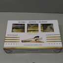 N9R 300PCS Gold Plastic Silverware, Heavy Duty Gold Plastic Cutlery Set Disposable Flatware Dinnerware, 100 Forks, 100 Spoons, 100 Knives, Perfect for Party, Wedding and Daily Use