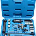 Fuel Injector Removal Puller Kit Injector Seal Install Tool Compatible with Volkswagen TDi 4 Cyl 8V 16V Diesel Replacement for Audi VW 1.2 1.4 1.6 1.8 2.0 2.7 3.0 3.2 3.6 V6 4.2 V8 FSI Petrol