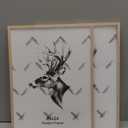 Yaetm 18x24 Poster Frame Set of 2, Natural Solid Oak Wood Picture Frame 18x24 for Photos, Posters & Art Prints, Wall Gallery for Horizontal and Vertical Wall Mount (2 pack, Oak)