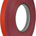 GGR Supplies T.R.U. CGT-80 Red Gaffers Stage Tape with Rubber Adhesive, 1/2 in. Wide x 60 Yards Length, 12MIL Thickness (Pack of 1)