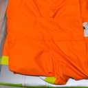 fortresswear Hi Vis Rain Jackets for Men Reflective Waterproof High Visibility Class 3 Safety Rain Coat with Black Bottom,Removable Hood Size: Small-Medium