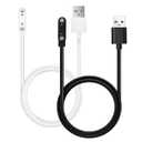 [2-Pack] Chargers Compatible with IBesi Smart Watch Charger Magnetic Fast Charging Cable Cord (Black&White)