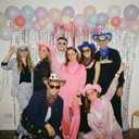 Suncalla 4 Sets DIY Easter Cowboy Hats Western Rodeo Hats with Feathers, Bandana, Heart Sunglasses Paint Glitter for Adult