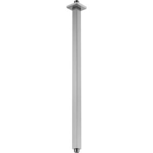 BESTILL 24 Inch Brushed Nickel Ceiling Mount Shower Arm and Flange, Square Rain Shower Arm