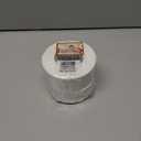 2 x LaRibbons White Ribbon 1 1/2 Inch 25 Yards Double Faced White Silk Ribbon for Flower Bouquet Crafts Gift Wrapping Wedding Party Decoration