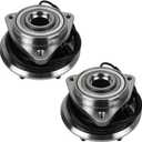 Autoround Pair 513270 Front Wheel Hub and Bearing Assembly Compatible with Jeep Liberty 2008-2012, Dodge Nitro 2007-2011, 5 Lug w/ABS