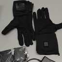 Heated Gloves, Heated Gloves for Men Women (Medium, BLACK)