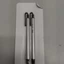 Mr. Pen- Pen Style Eraser Set, 2 Pack, Square & Round Tip, Precision Pencil Erasers, Retractable Silver Eraser Pens for Drawing, Sketching, Detail Correction, Office & School Supplies