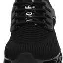 Women Sport Running Shoes Fashion Casual Atheltic Walking Tennis Sneakers (6.5, All Black)