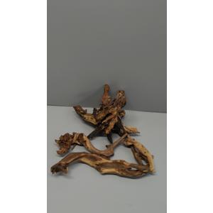 3 Wooden figures in the aquarium, size -13.5,10.5,14x7