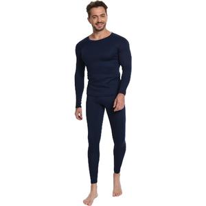 Thermal Underwear for Men Long Johns with Fleece Lined Base Layer Men Cold Weather Top Bottom, Size S