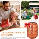 Mothers Day Gifts for Mom Women - Butterfly Solar Lanterns Outdoor Waterproof Metal Hanging Solar Lights for Yard Garden Decor Gardening Ornament Birthday Gifts for Her Grandma