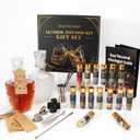 Alcohol Infusion Kit for Infusing Whiskey, Gin, Vodka, Rum, Tequila Creative DIY Your Own Flavored Spirits with Natural Ingredients, Gifts for Men for Birthday, Anniversary, or Valentine's Day