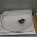 Oval 8 Quart Slow Cooker Glass Lid Fit for Crock Pot 8 Q Slow Cooker and Fit for Hamilton Beach 8q Glass Pot Lid, Slow Cooker Pot Lid Replacement Part, 1 Pack