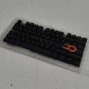 Womier Double Shot PBT Keycaps Set 138 Keys, Cherry Profile Custom Keycaps 138  Percent for 61/64/68/84/87/100/104/108 Retro Gaming Mechanical Keyboard, Black White 