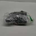 Goth Boots Chunky Heel Boot For Women Ankle Combat Booties Black Platform Bootie Buckle Rivets Punk Goth Shoes With Zipper (6.5)