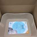 Kitty Sift Disposable Cat Litter Box Jumbo, 6 Count, Durable and Portable for Travel and Home, Eco-Friendly Disposable Litter Box Controls Odor