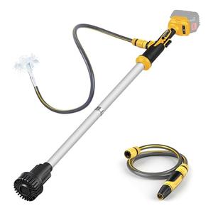 Cordless Stick Water Transfer Pump for Dewalt 20V Battery, 1400GPH Brushless Water Pump with 10FT Lift Distance, 39.5" Suction Depth, Electric Water Pump for Pool Garden Pond (No Battery)