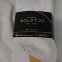 GOLDTOE Men's 656S Cotton Crew Athletic Socks, Multipairs 6 pcs XL